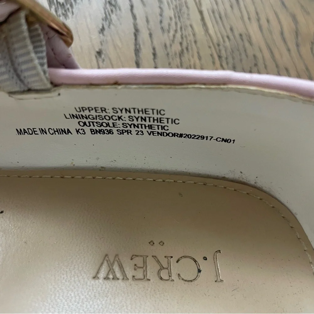 J. Crew Pink Dress Flats with Glitter Finish - Picture 4 of 6